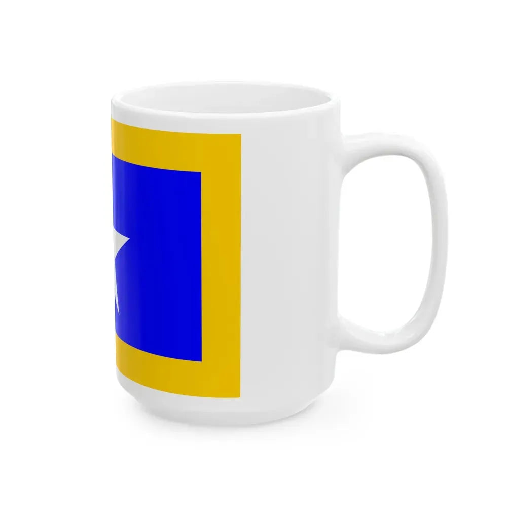 Flag of Qrendi Malta - White Coffee Mug - Go Mug Yourself