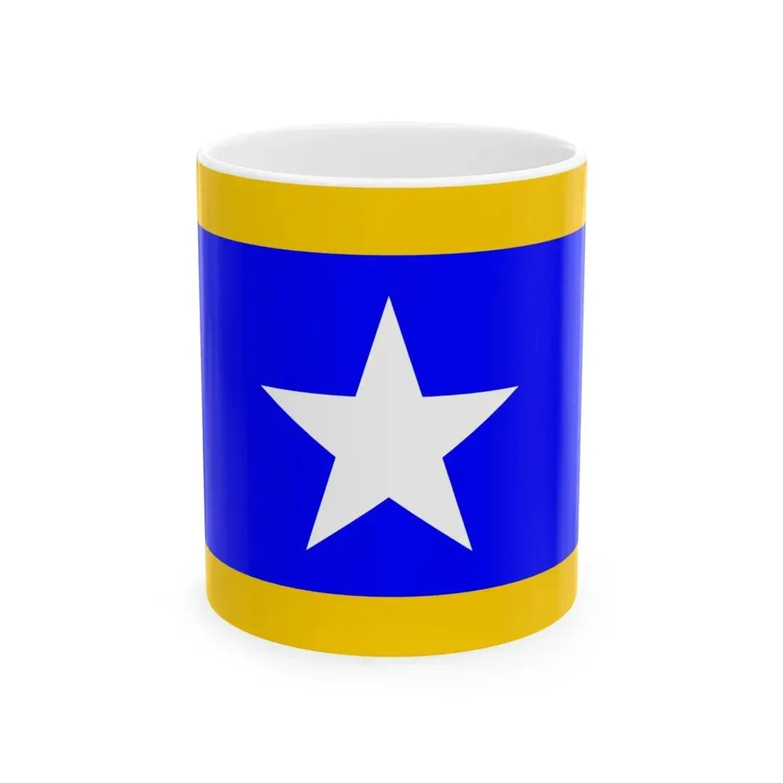 Flag of Qrendi Malta - White Coffee Mug - Go Mug Yourself