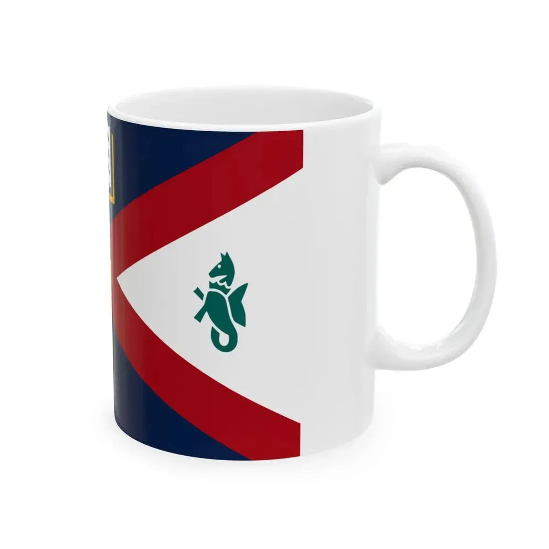 Flag of Queens University Belfast (Ireland) White Coffee Mug - Go Mug Yourself