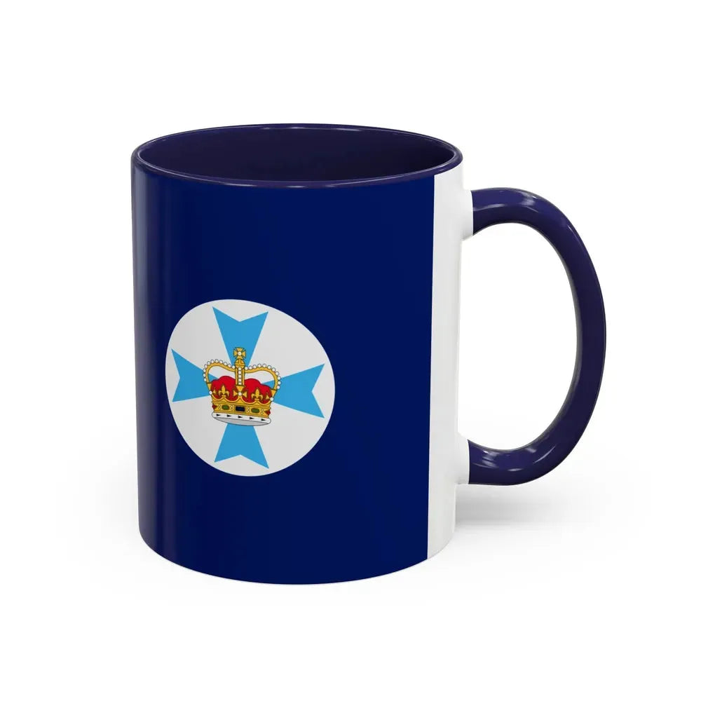 Flag of Queensland Australia - Accent Coffee Mug - Go Mug Yourself