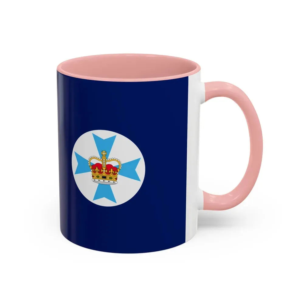 Flag of Queensland Australia - Accent Coffee Mug - Go Mug Yourself