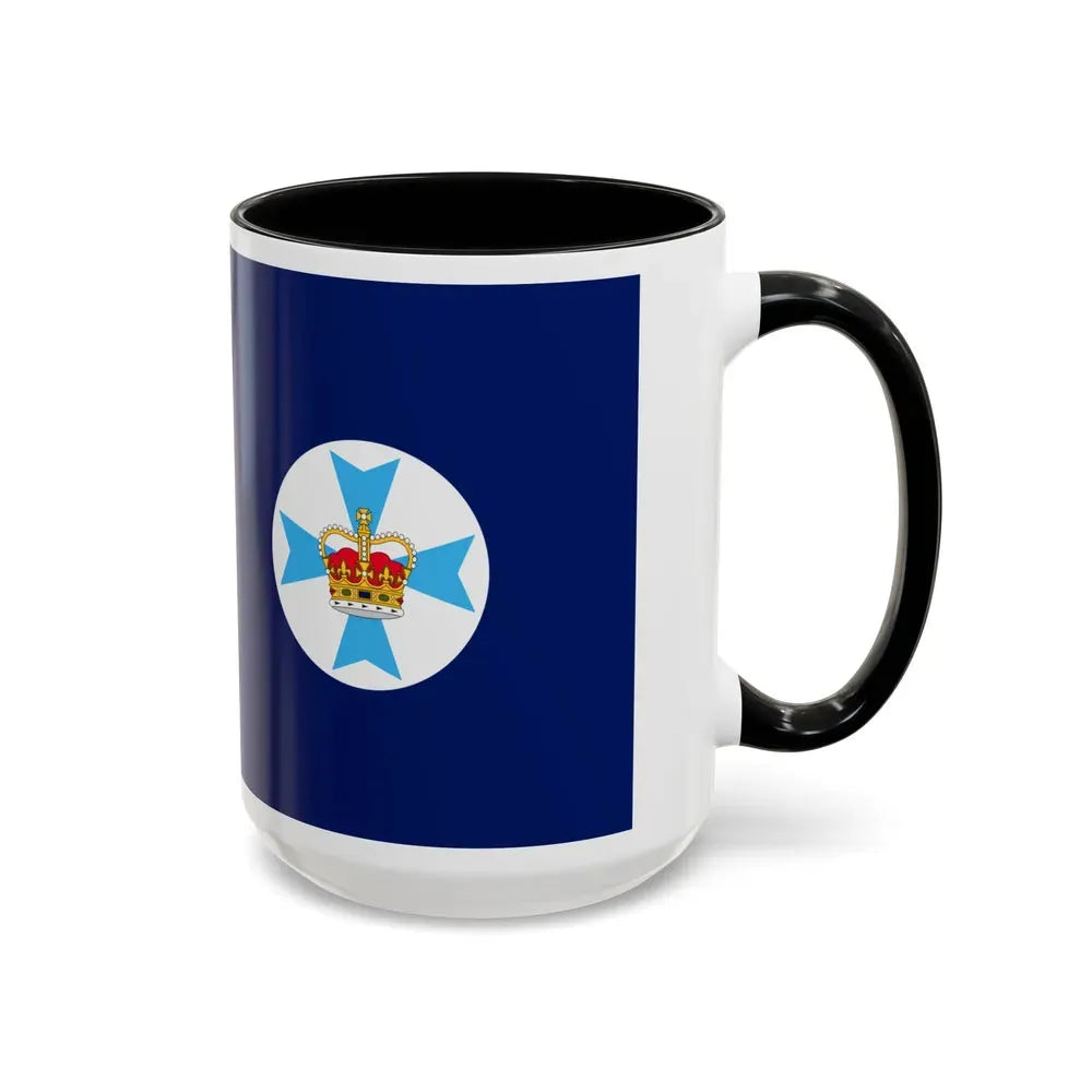 Flag of Queensland Australia - Accent Coffee Mug - Go Mug Yourself