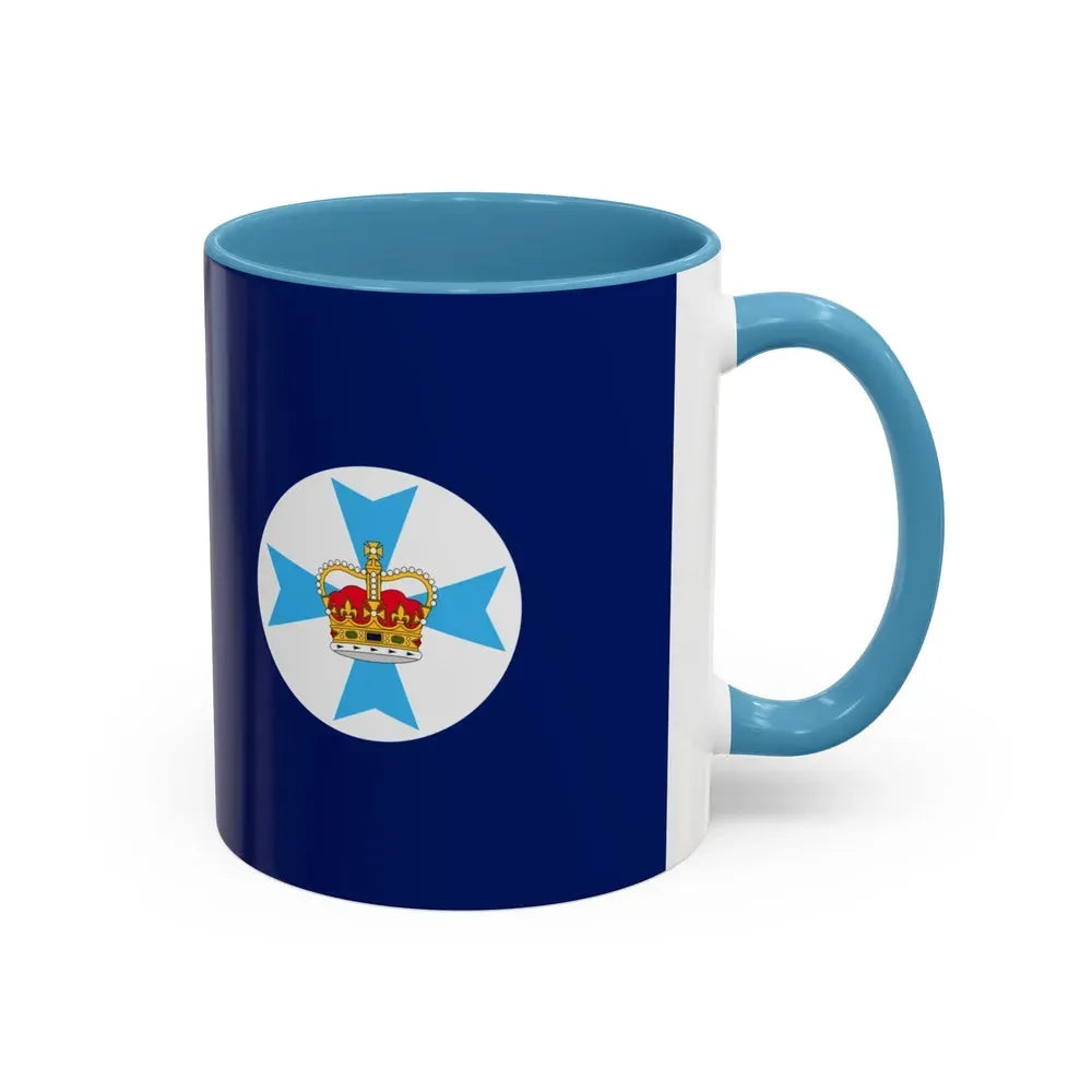 Flag of Queensland Australia - Accent Coffee Mug - Go Mug Yourself