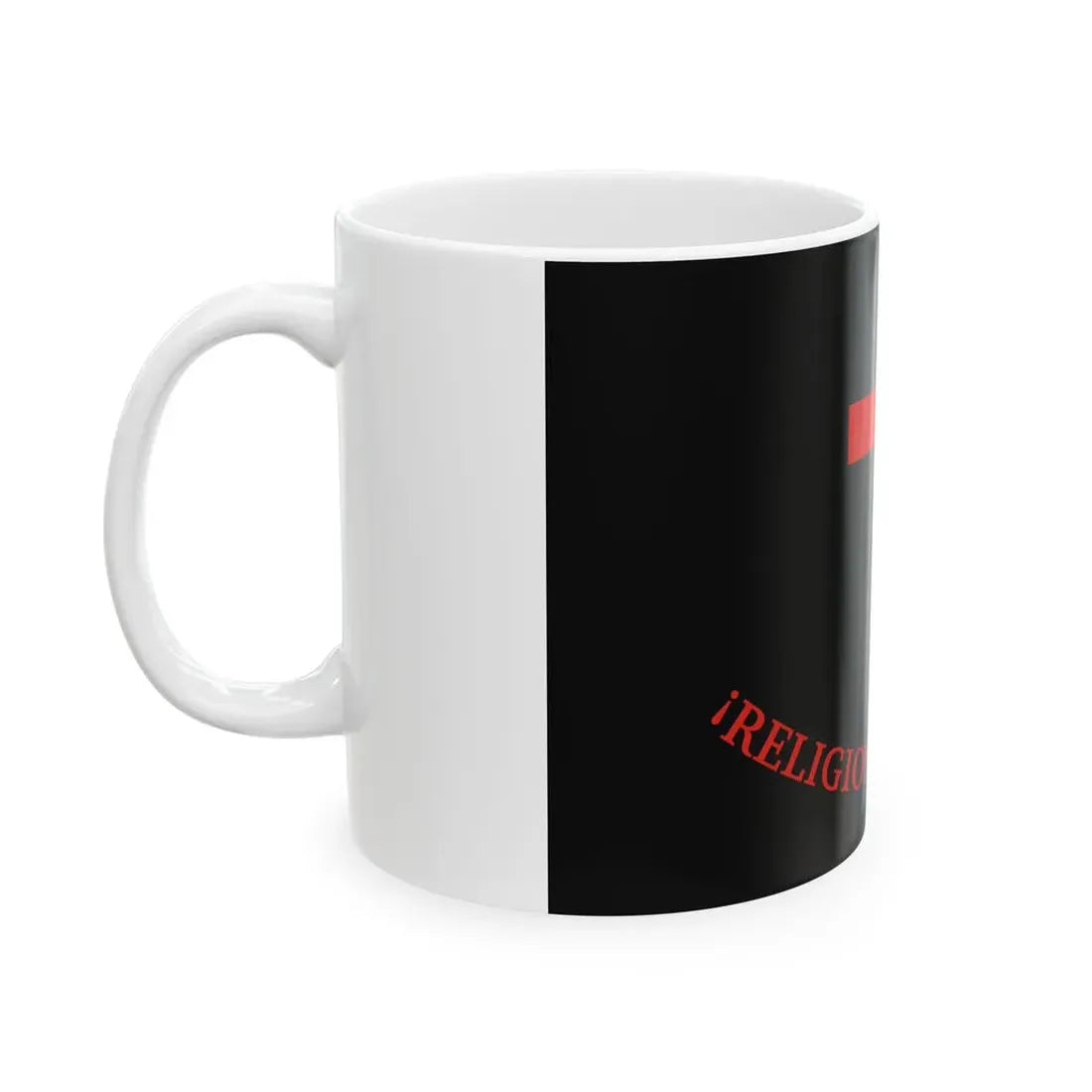 Flag of Quiroga 2 (Argentina) White Coffee Mug - Go Mug Yourself