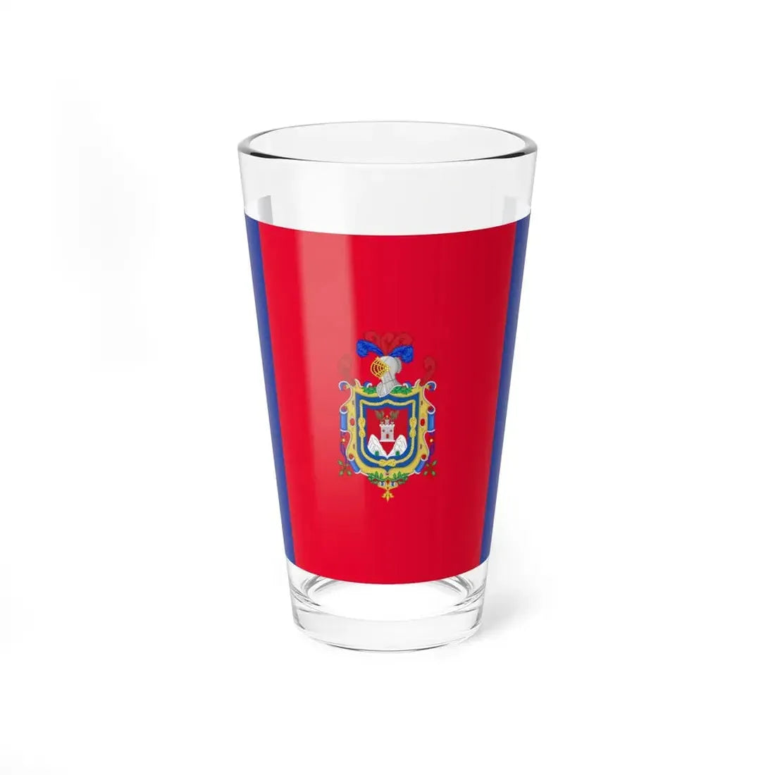 Flag of Quito (Ecuador) Pint Glass 16oz 16oz - Go Mug Yourself