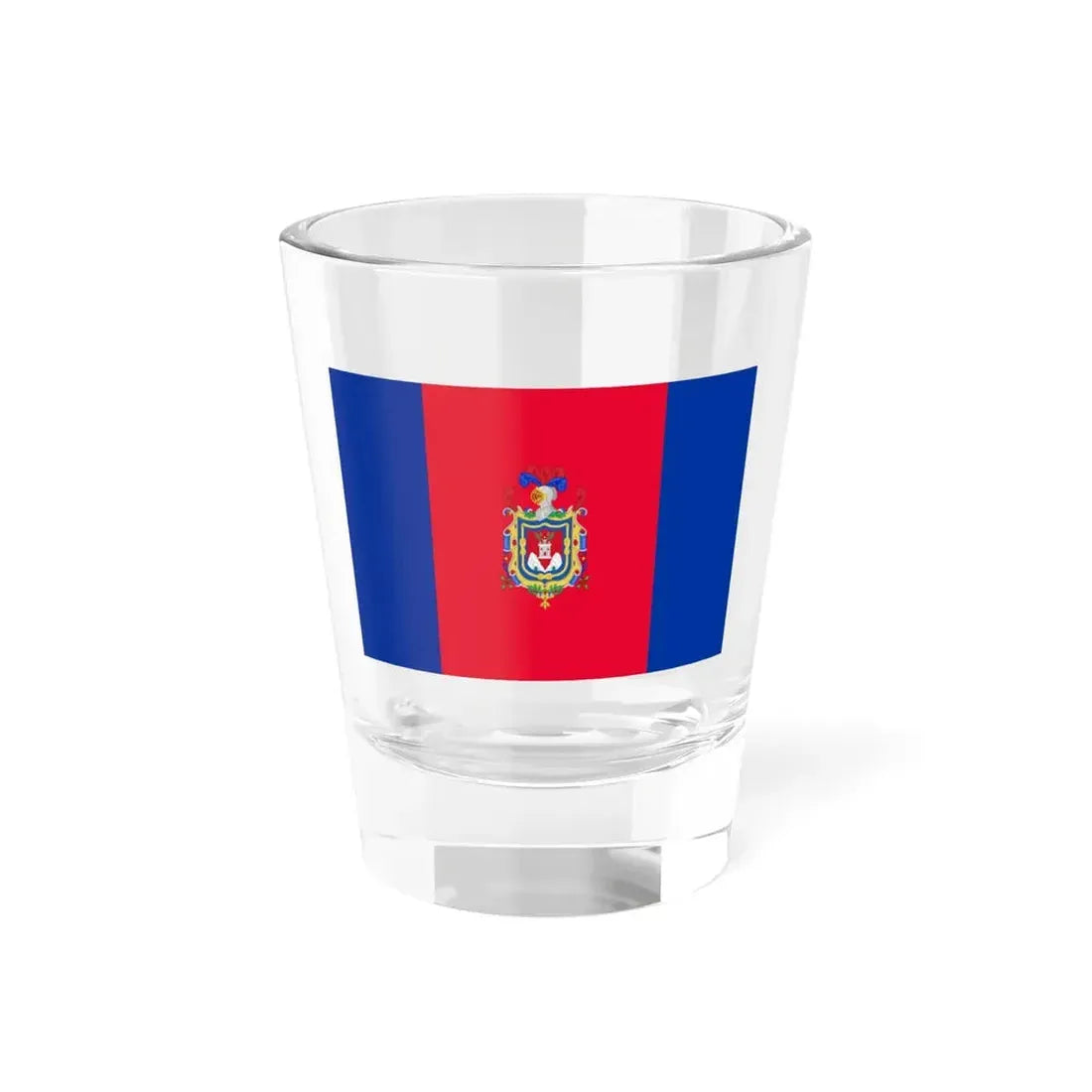 Flag of Quito (Ecuador) Shot Glass 1.5oz 1.5oz - Go Mug Yourself
