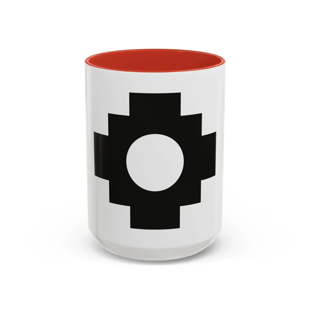 Flag of Qulla - Accent Coffee Mug 15oz Red - Go Mug Yourself