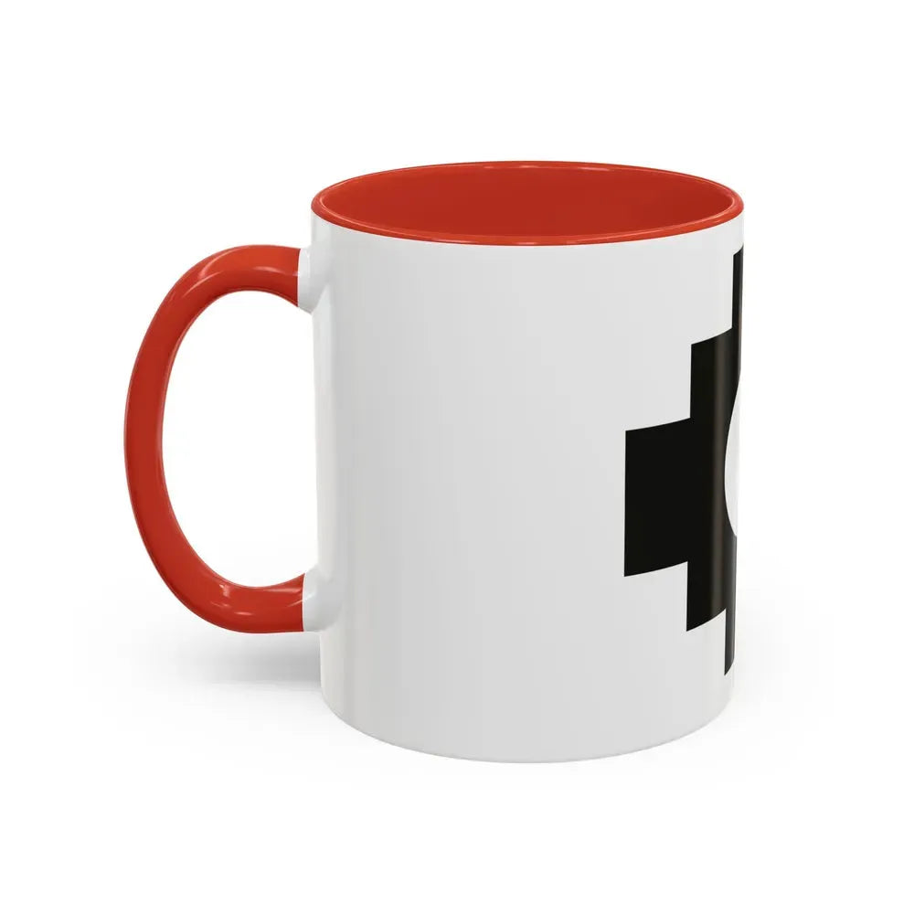 Flag of Qulla - Accent Coffee Mug - Go Mug Yourself