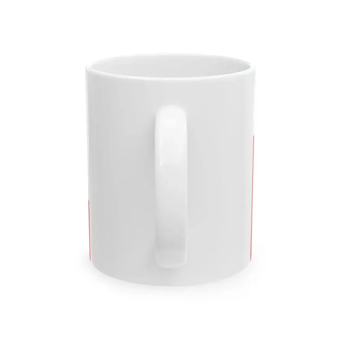Flag of Rabhaland (India) White Coffee Mug - Go Mug Yourself