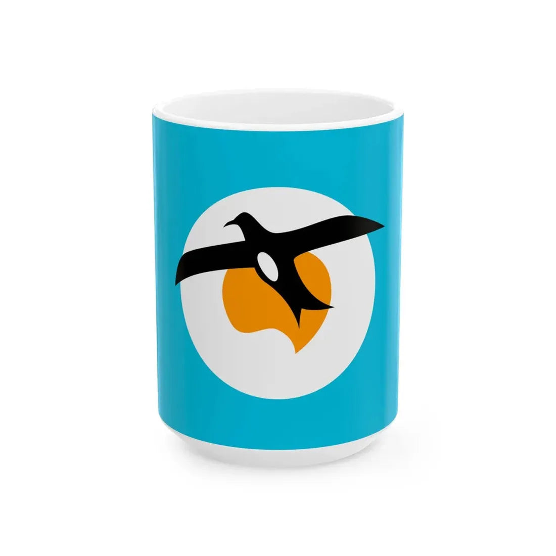 Flag of Rabi Island Banaba people (Fiji) White Coffee Mug 15oz - Go Mug Yourself