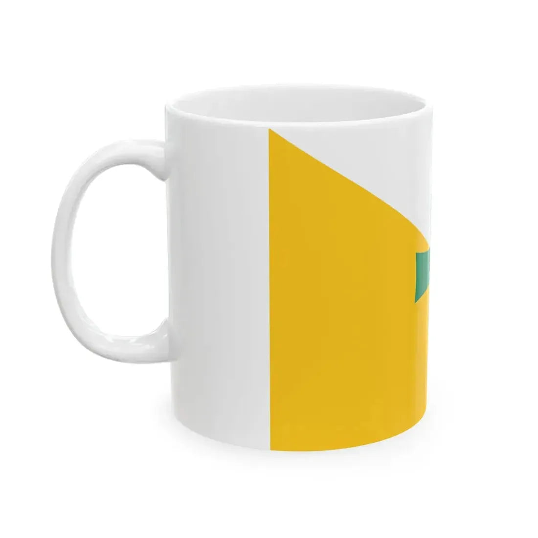 Flag of Racha-Lechkhumi and Kvemo Svaneti (Georgia) White Coffee Mug - Go Mug Yourself