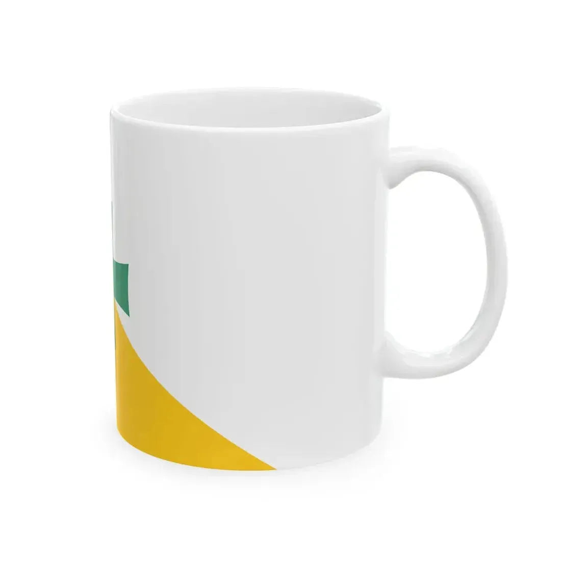 Flag of Racha-Lechkhumi and Kvemo Svaneti (Georgia) White Coffee Mug - Go Mug Yourself