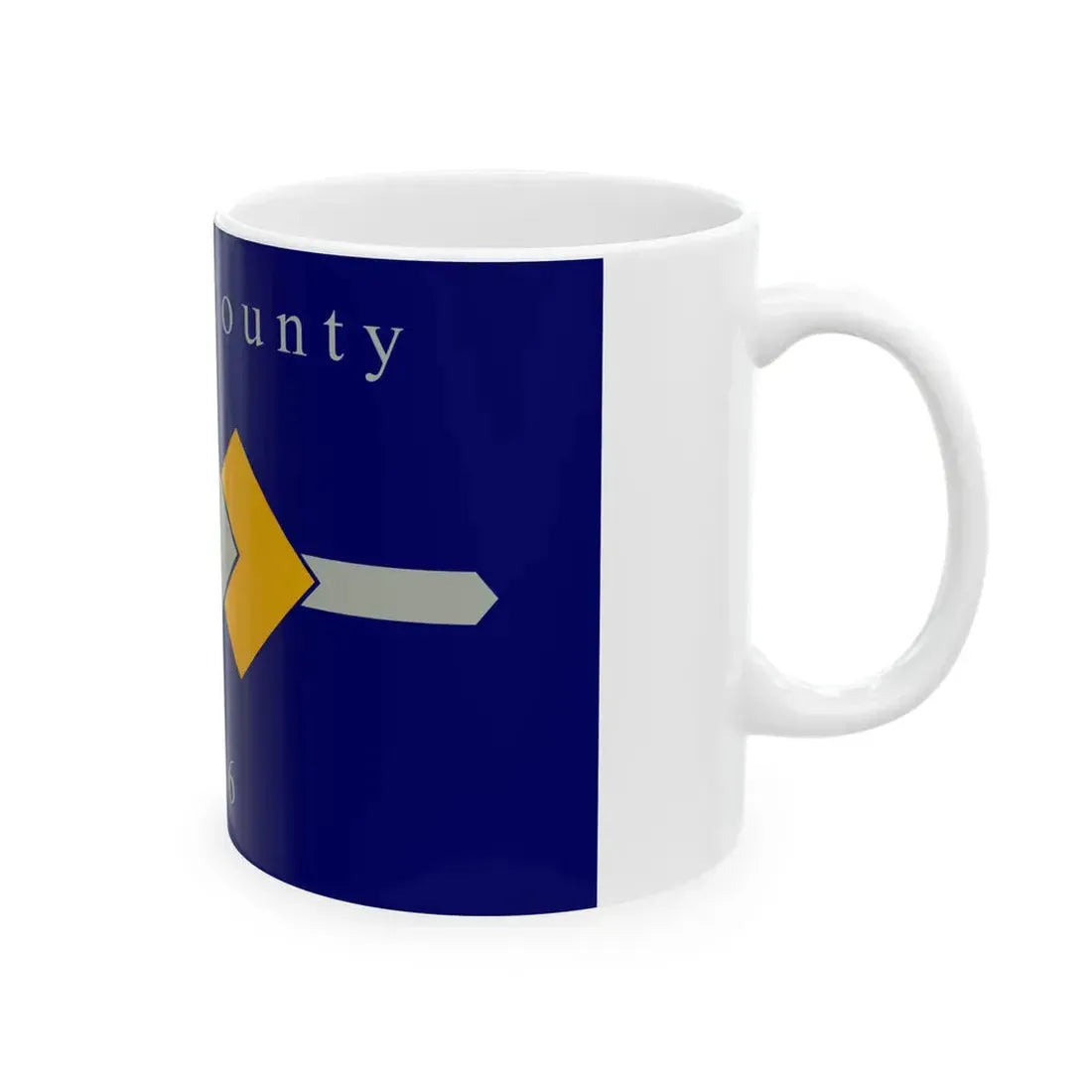 Flag of Racine County Wisconsin (United States) White Coffee Mug - Go Mug Yourself