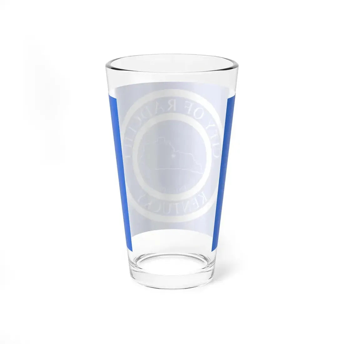 Flag of Radcliff Kentucky (United States) Pint Glass 16oz - Go Mug Yourself