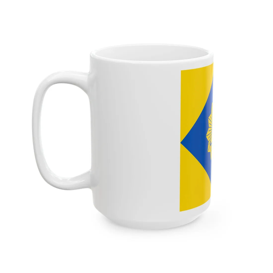 Flag of Radekhiv (Ukraine) White Coffee Mug - Go Mug Yourself