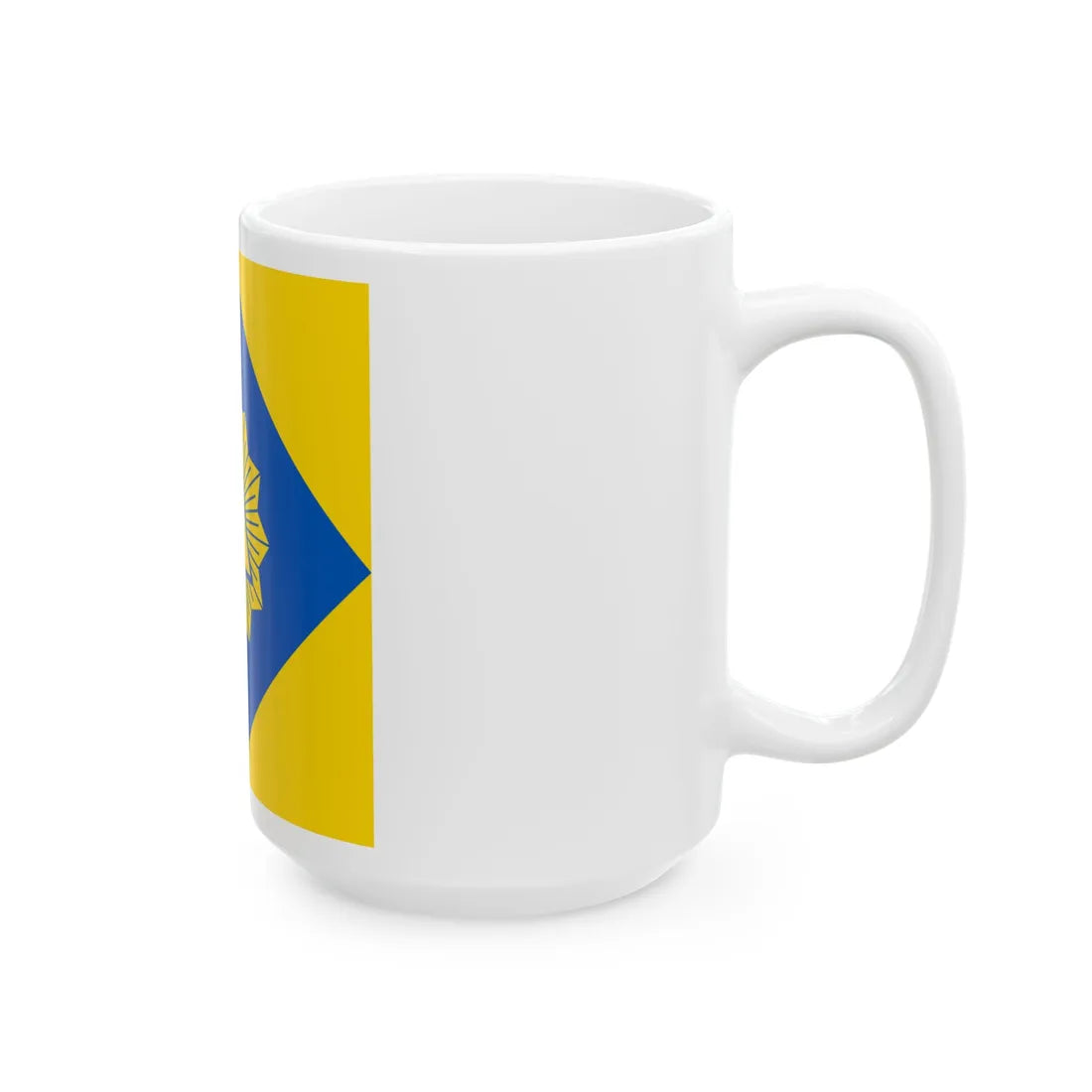 Flag of Radekhiv (Ukraine) White Coffee Mug - Go Mug Yourself