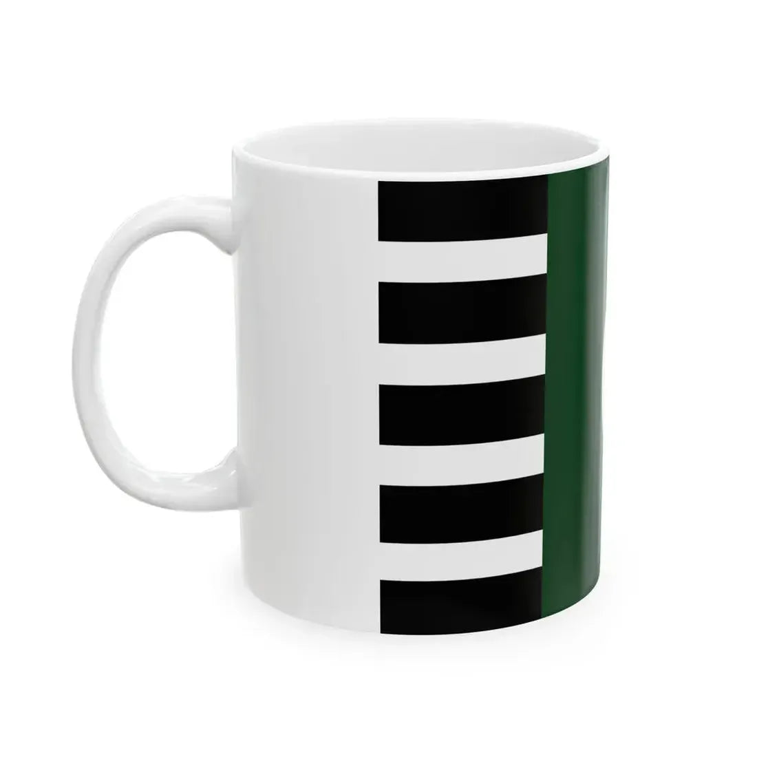 Flag of Rah-e-Haq (Pakistan) White Coffee Mug - Go Mug Yourself