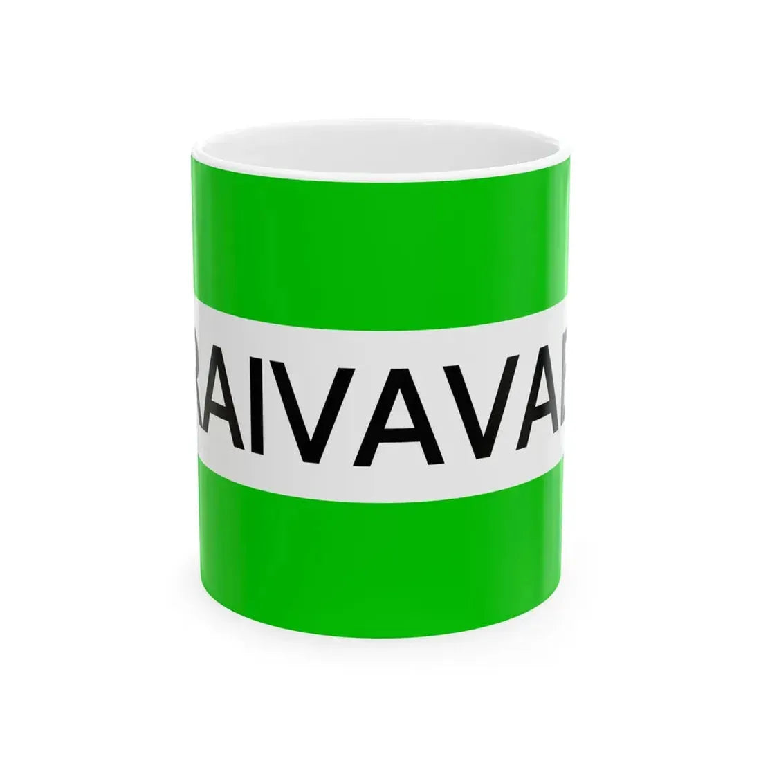 Flag of Raivavae (France) White Coffee Mug 11oz - Go Mug Yourself