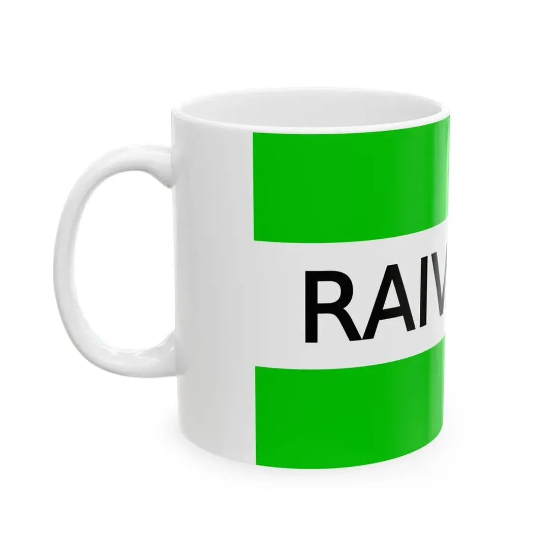 Flag of Raivavae (France) White Coffee Mug - Go Mug Yourself