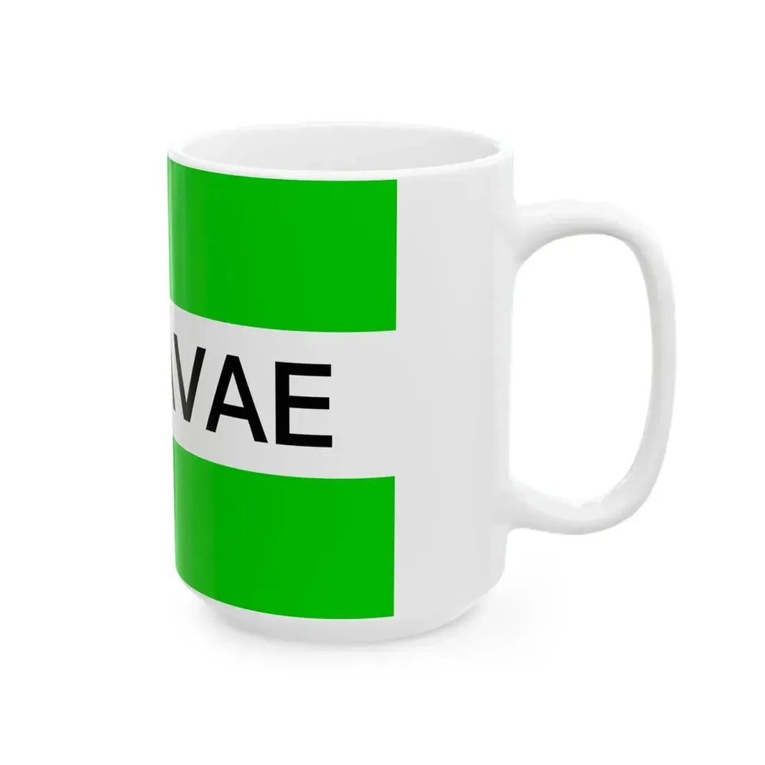 Flag of Raivavae (France) White Coffee Mug - Go Mug Yourself