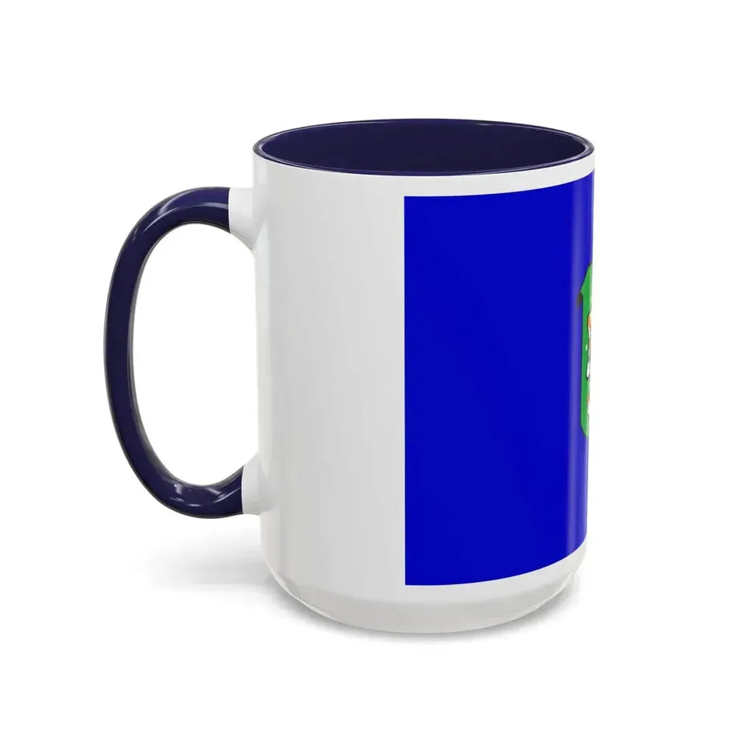 Flag of Ramat Gan Israel - Accent Coffee Mug - Go Mug Yourself