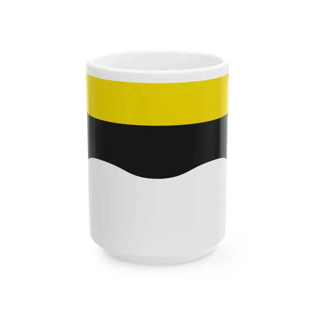 Flag of Ramillies Belgium (Belgium) White Coffee Mug 15oz - Go Mug Yourself
