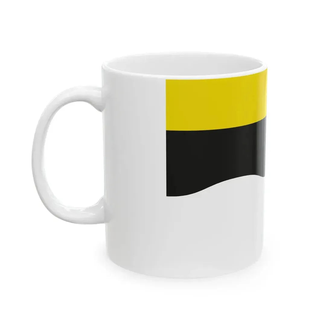 Flag of Ramillies Belgium (Belgium) White Coffee Mug - Go Mug Yourself