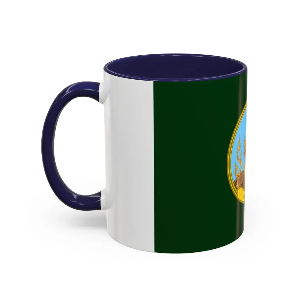 Flag of Ranong Province Thailand - Accent Coffee Mug - Go Mug Yourself