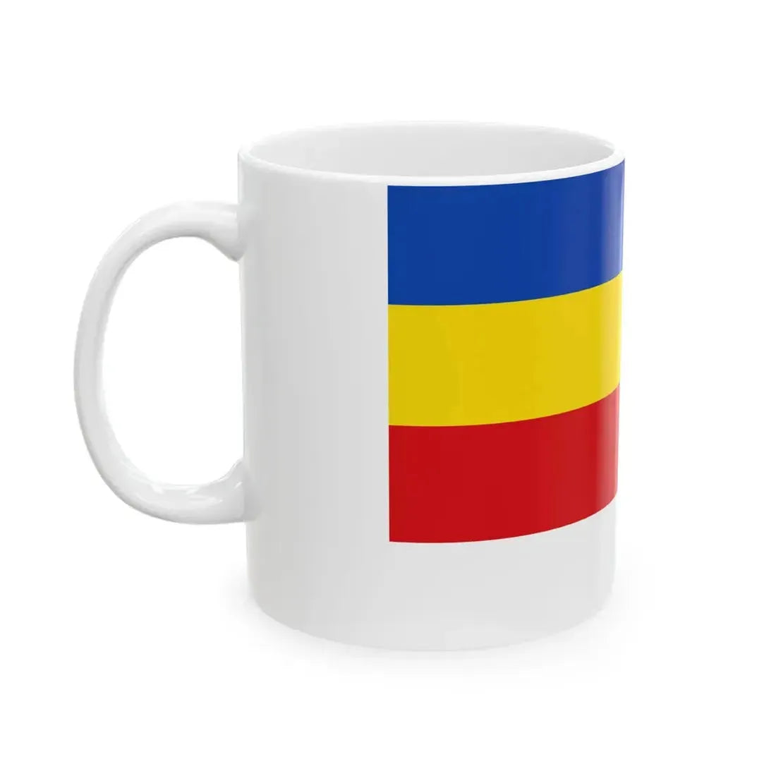 Flag of Ranst (Belgium) White Coffee Mug - Go Mug Yourself