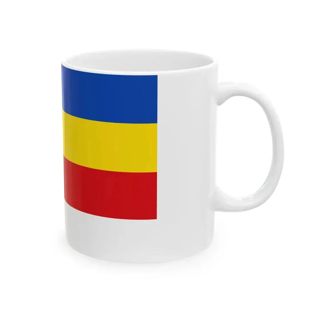 Flag of Ranst (Belgium) White Coffee Mug - Go Mug Yourself
