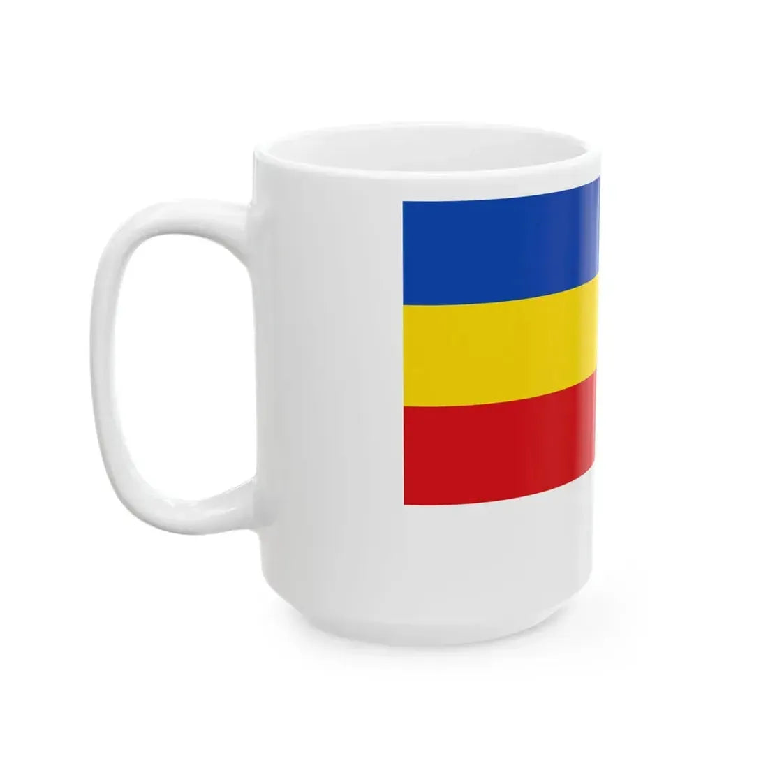 Flag of Ranst (Belgium) White Coffee Mug - Go Mug Yourself