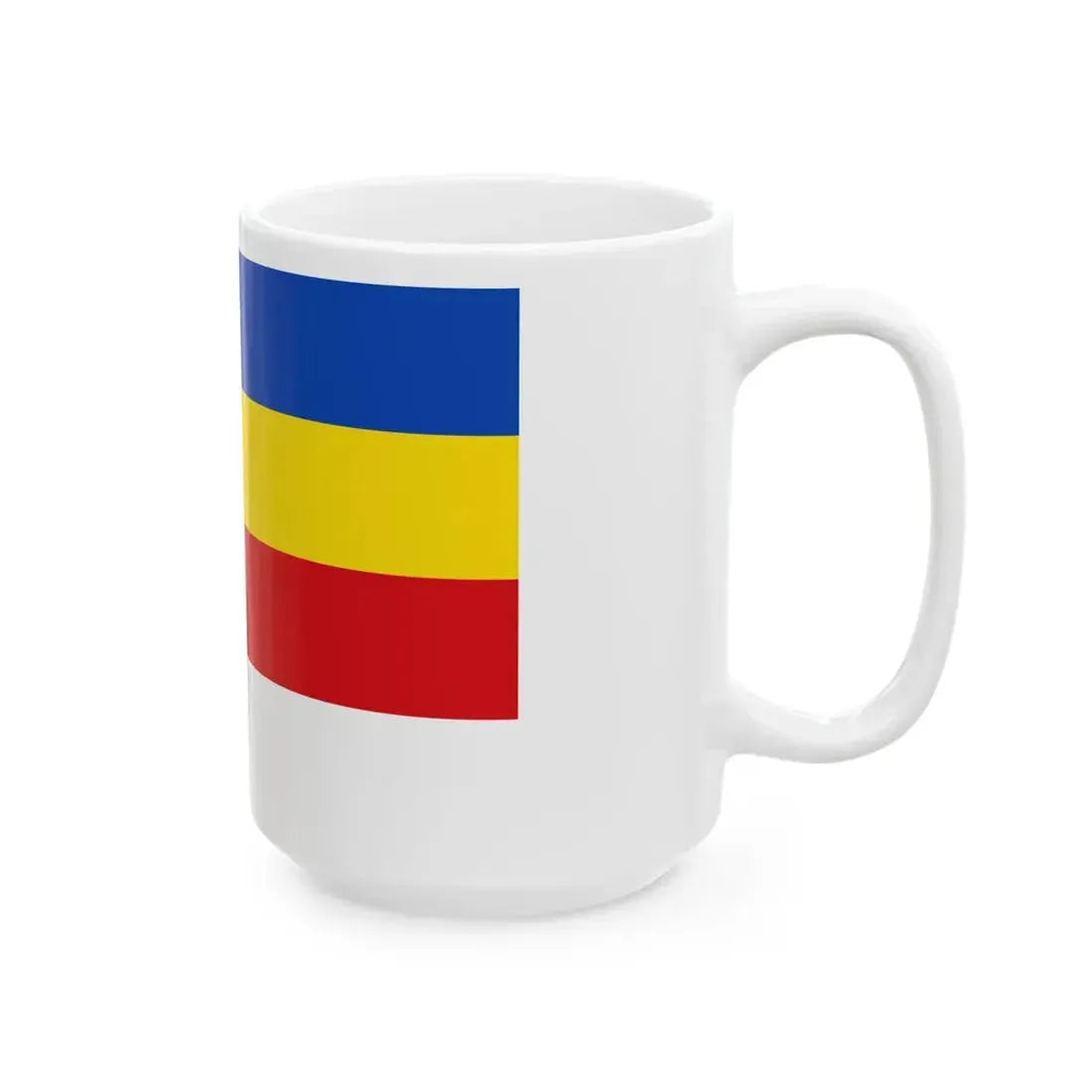 Flag of Ranst (Belgium) White Coffee Mug - Go Mug Yourself