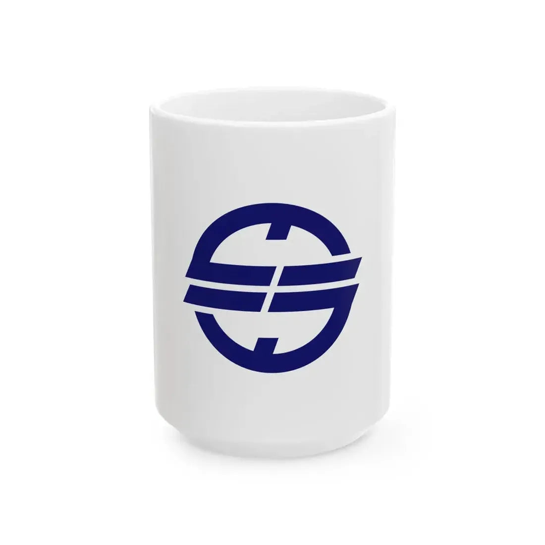 Flag of Ranzan Saitama (Japan) White Coffee Mug 15oz - Go Mug Yourself