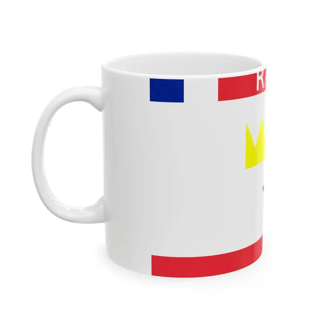 Flag of Rapa (France) White Coffee Mug - Go Mug Yourself