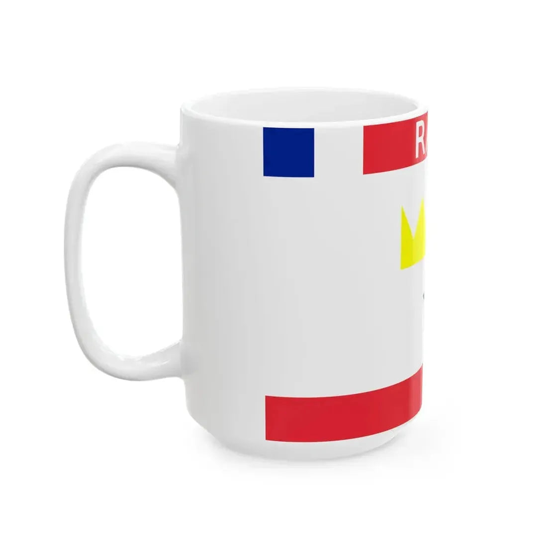 Flag of Rapa (France) White Coffee Mug - Go Mug Yourself