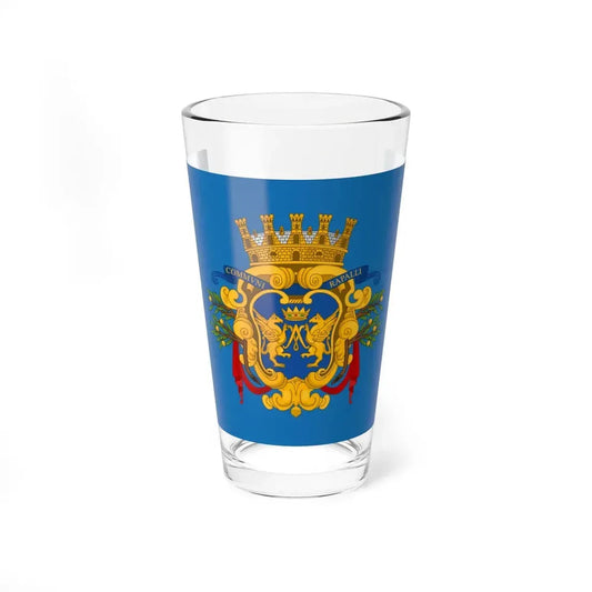 Flag of Rapallo (Italy) Pint Glass 16oz 16oz - Go Mug Yourself