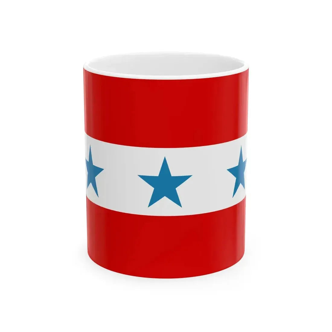 Flag of Rarotonga 1858-1888 (New Zealand) White Coffee Mug 11oz - Go Mug Yourself