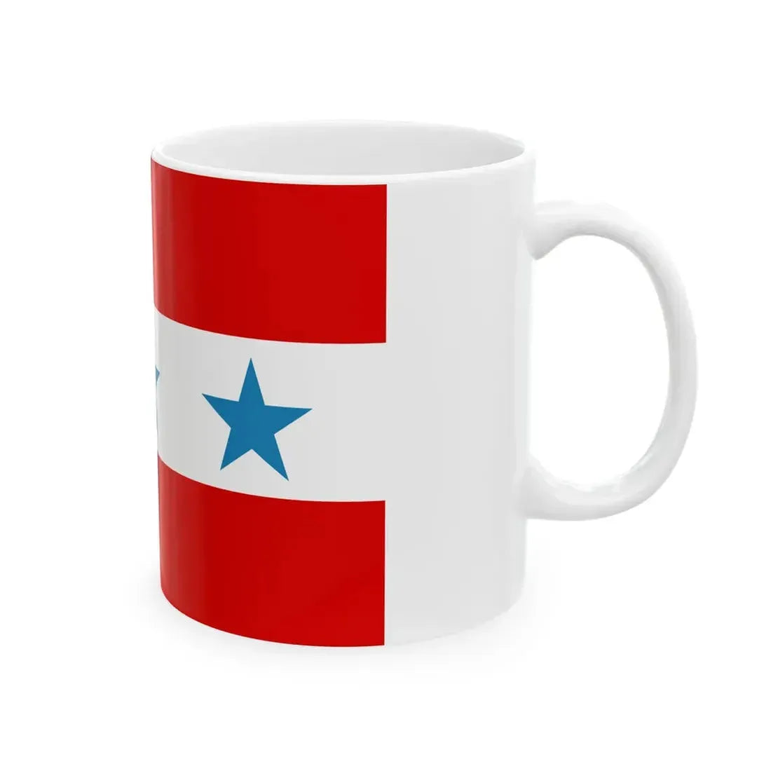 Flag of Rarotonga 1858-1888 (New Zealand) White Coffee Mug - Go Mug Yourself