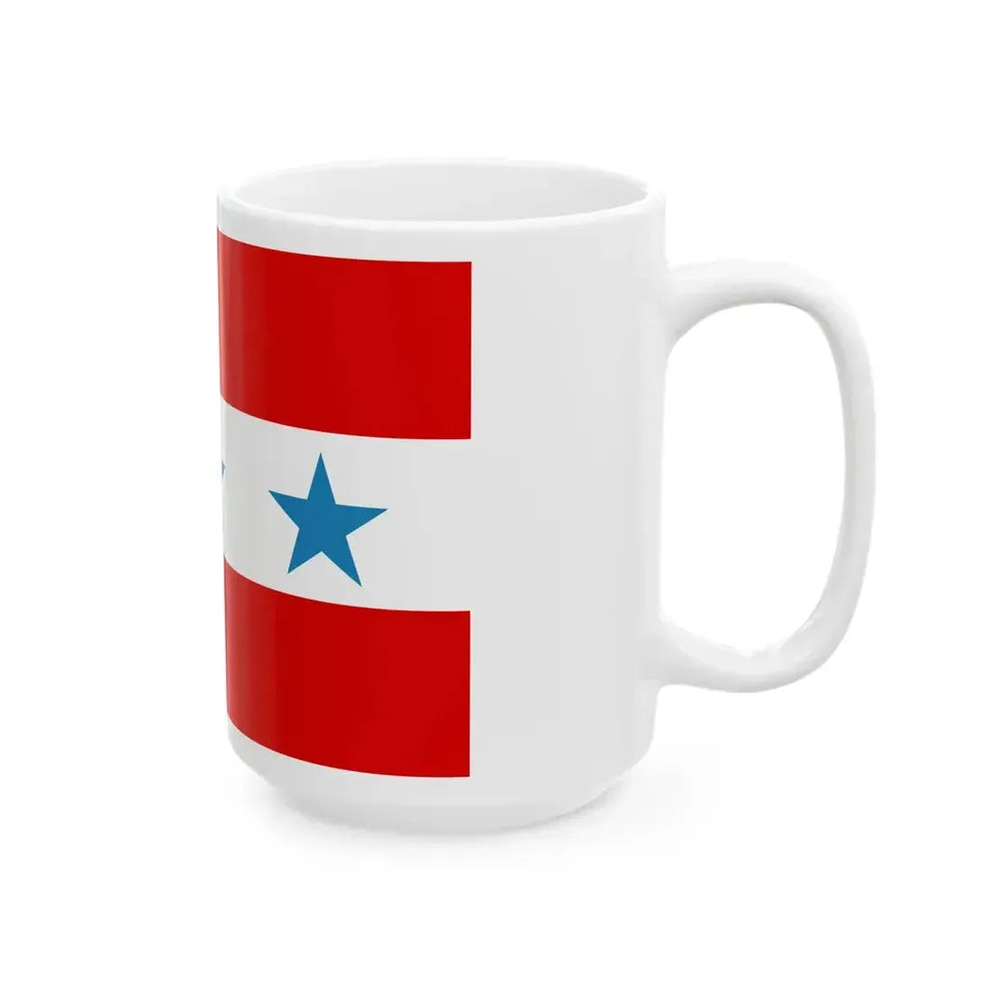 Flag of Rarotonga 1858-1888 (New Zealand) White Coffee Mug - Go Mug Yourself