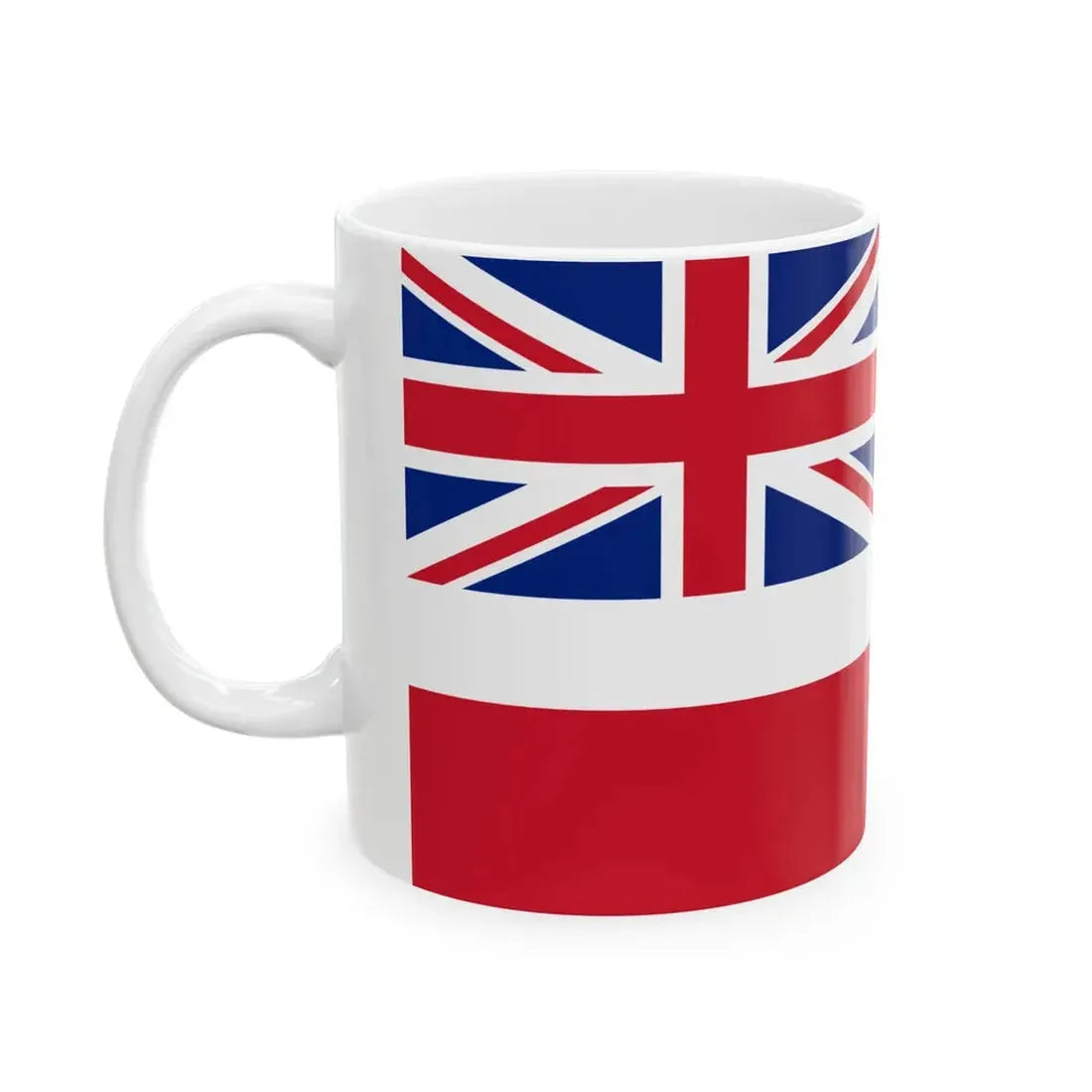 Flag of Rarotonga 1888-1893 (New Zealand) White Coffee Mug - Go Mug Yourself