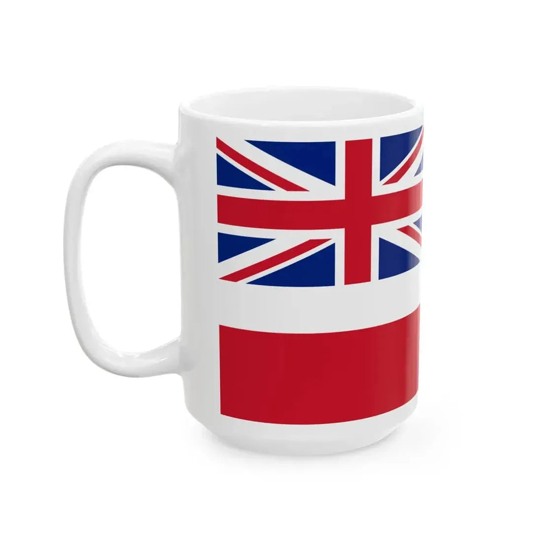 Flag of Rarotonga 1888-1893 (New Zealand) White Coffee Mug - Go Mug Yourself