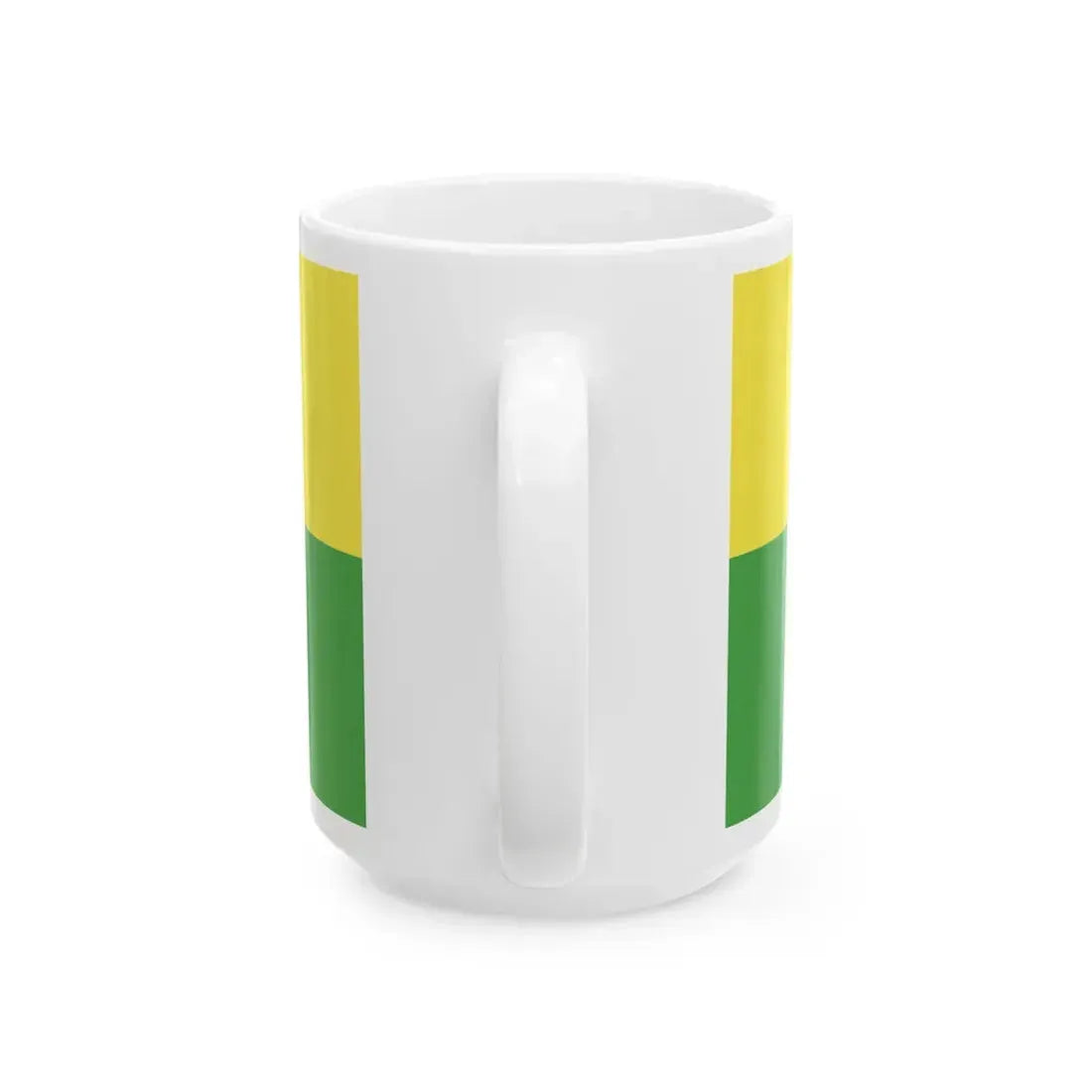 Flag of Rasony (Belarus) White Coffee Mug - Go Mug Yourself