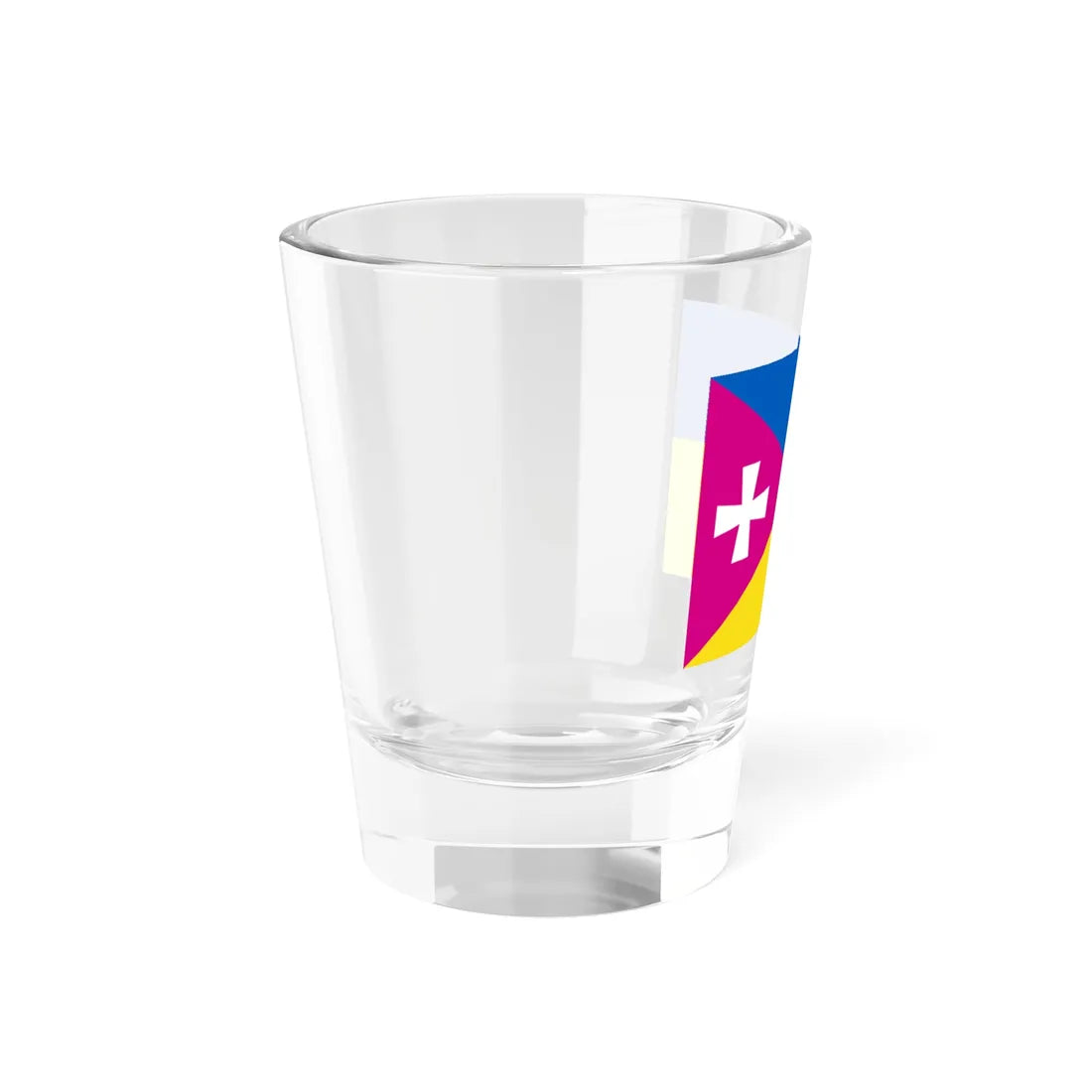 Flag of Raspberry Ukraine 2014 (Ukraine) Shot Glass 1.5oz - Go Mug Yourself