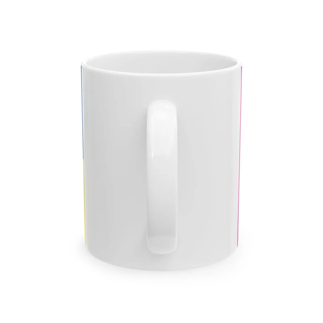 Flag of Raspberry Ukraine 2014 (Ukraine) White Coffee Mug - Go Mug Yourself