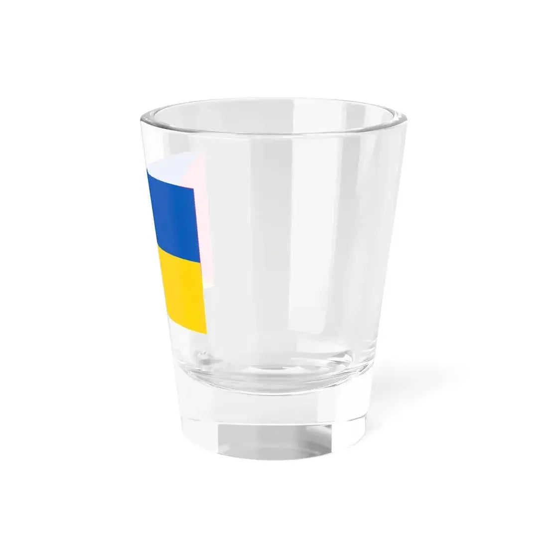 Flag of Raspberry Ukraine (Ukraine) Shot Glass 1.5oz - Go Mug Yourself