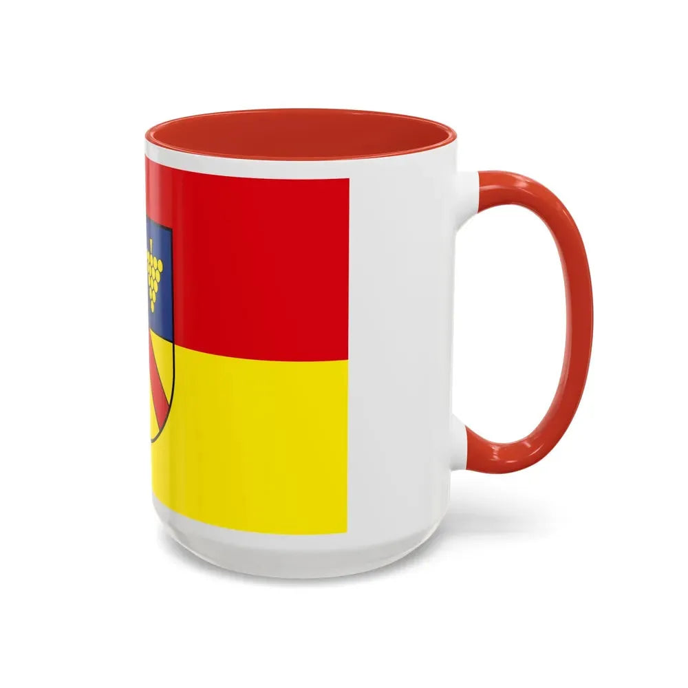 Flag of Rastatt Germany - Accent Coffee Mug - Go Mug Yourself