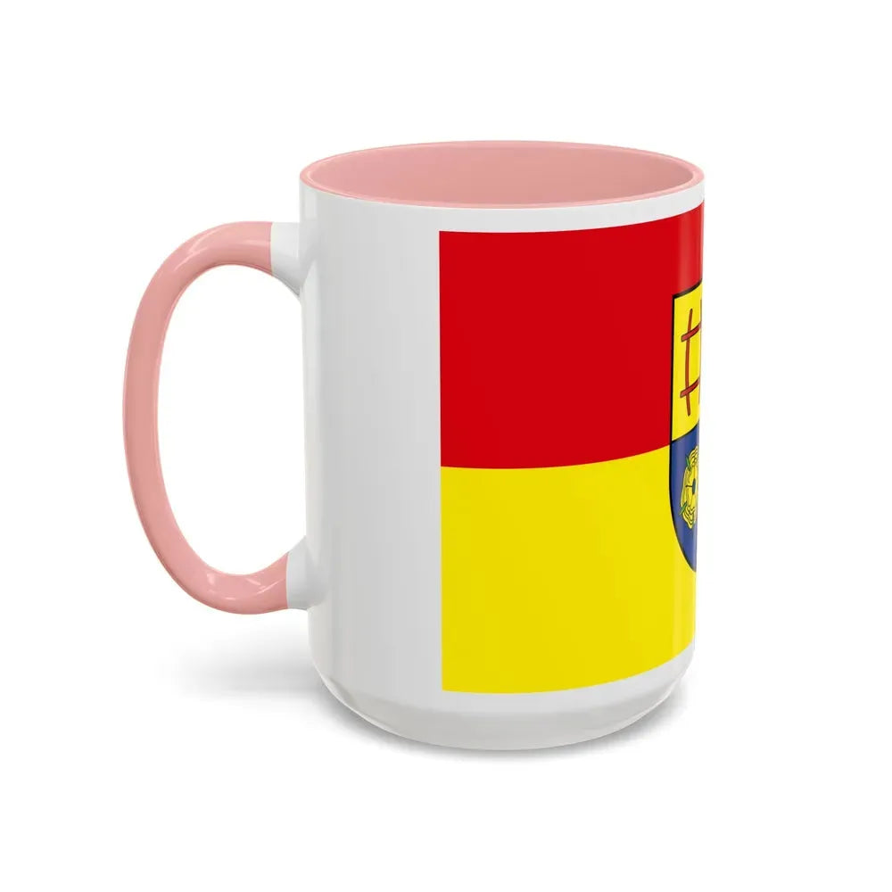 Flag of Rastatt Germany - Accent Coffee Mug - Go Mug Yourself