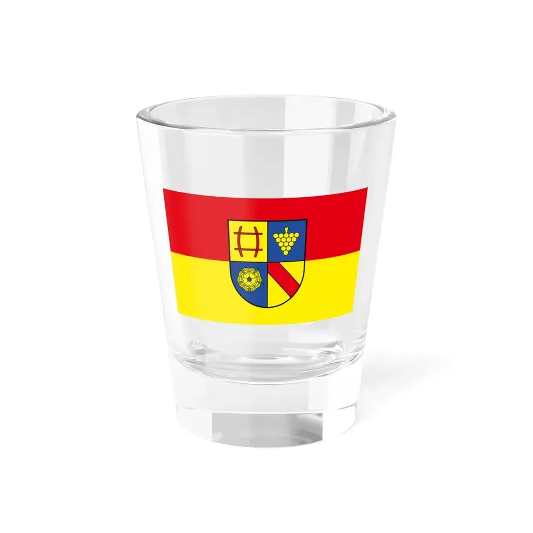 Flag of Rastatt Germany - Shot Glass 1.5oz 1.5oz - Go Mug Yourself