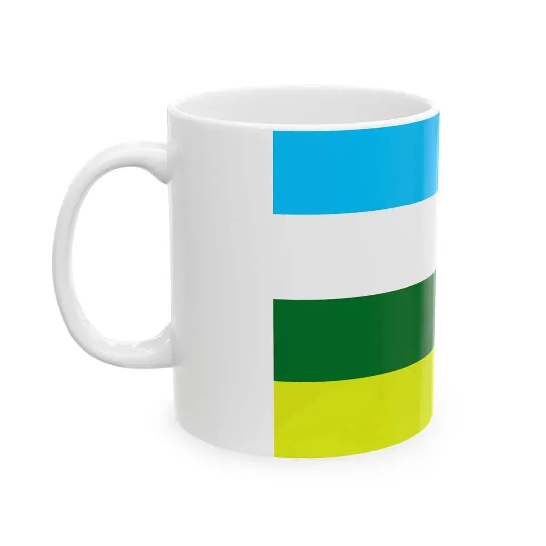 Flag of Rastriya Prajatantra Party (Nepal) White Coffee Mug - Go Mug Yourself
