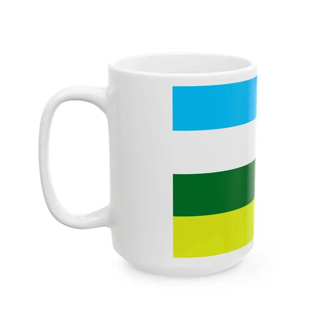 Flag of Rastriya Prajatantra Party (Nepal) White Coffee Mug - Go Mug Yourself